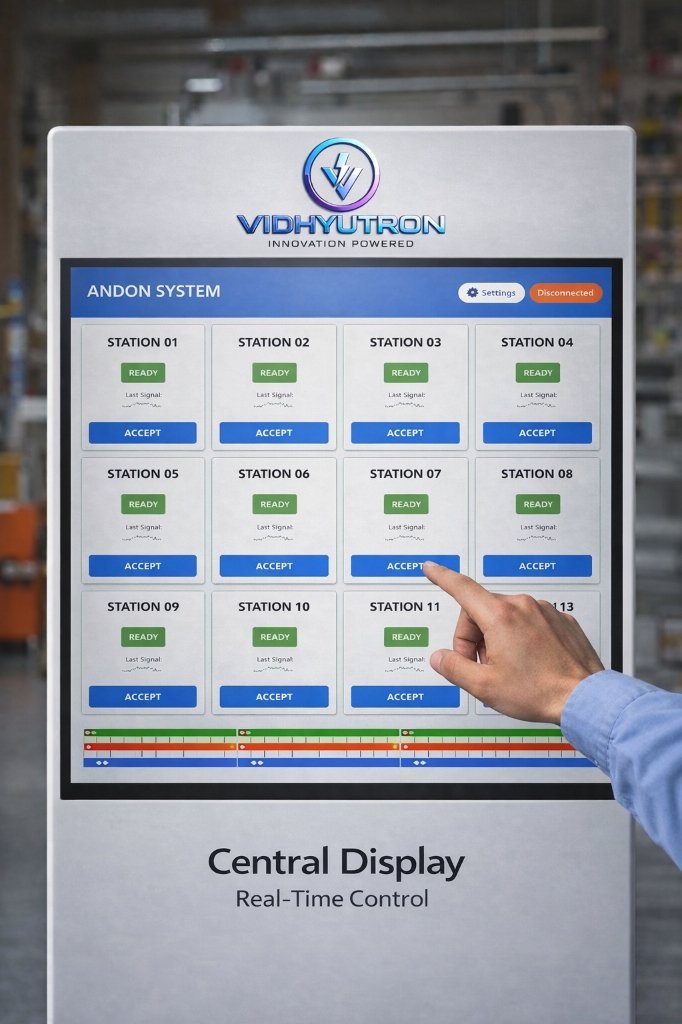 Central Display Real-Time Control