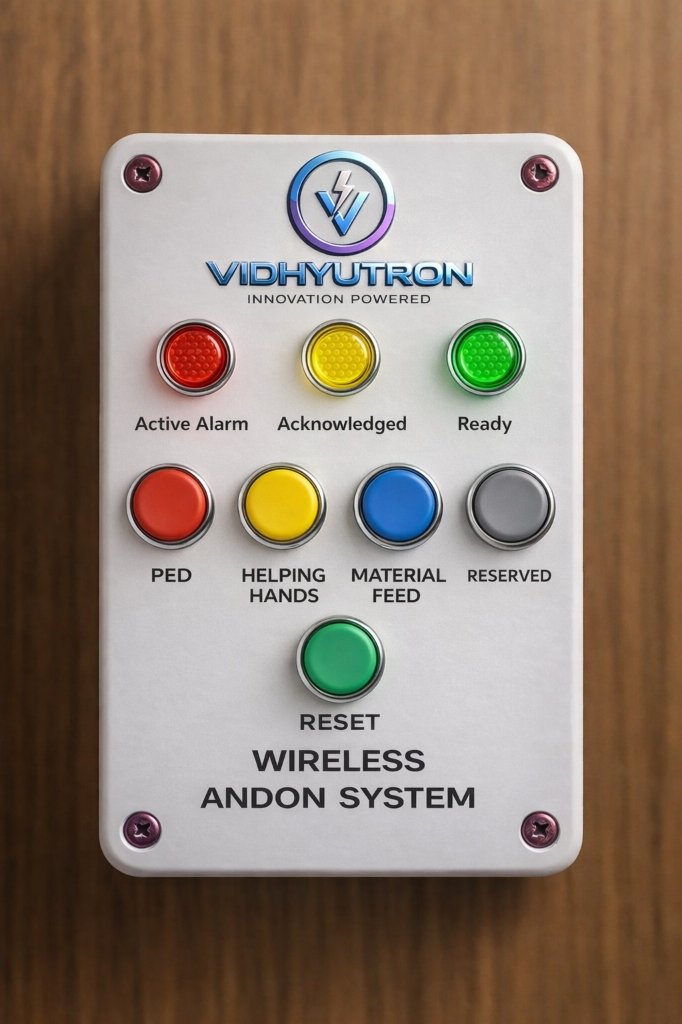Vidhyutron Wireless Andon System